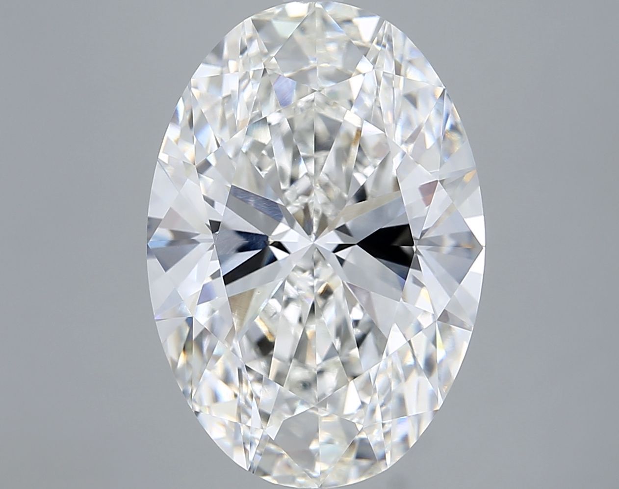 8.02 ct. oval Lab Grown Diamond front image