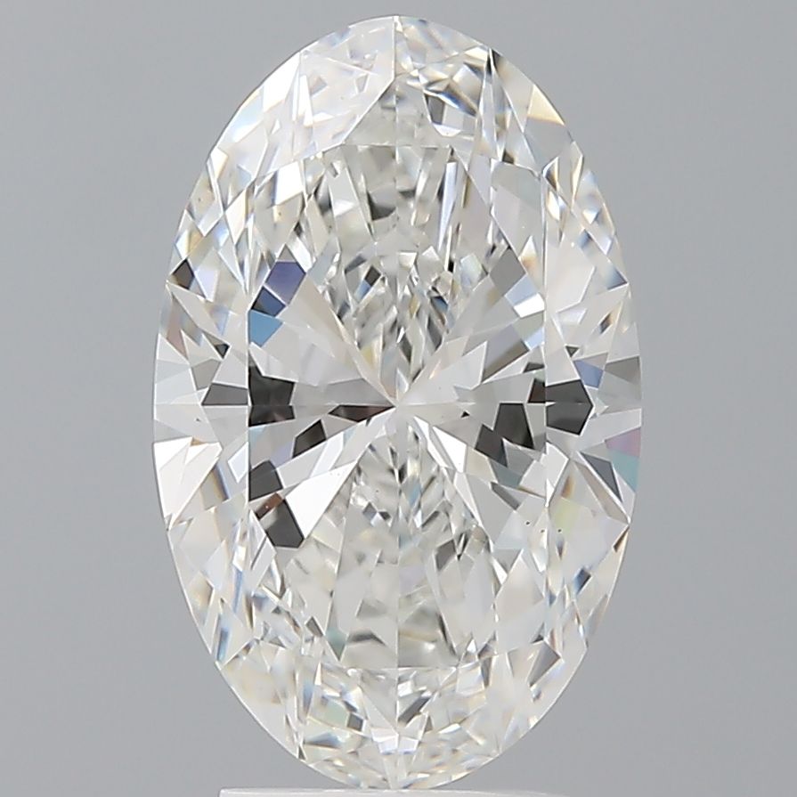 3.58 ct. oval Lab Grown Diamond front image