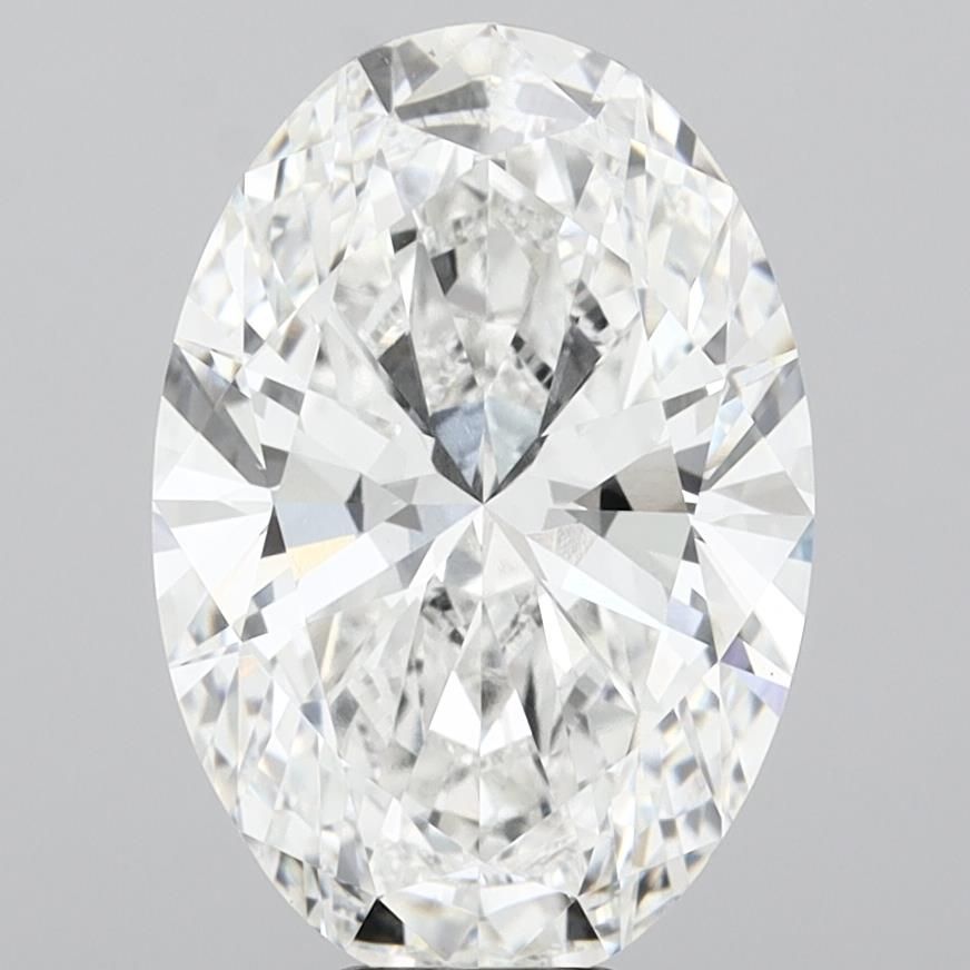 10.10 ct. oval Lab Grown Diamond front image