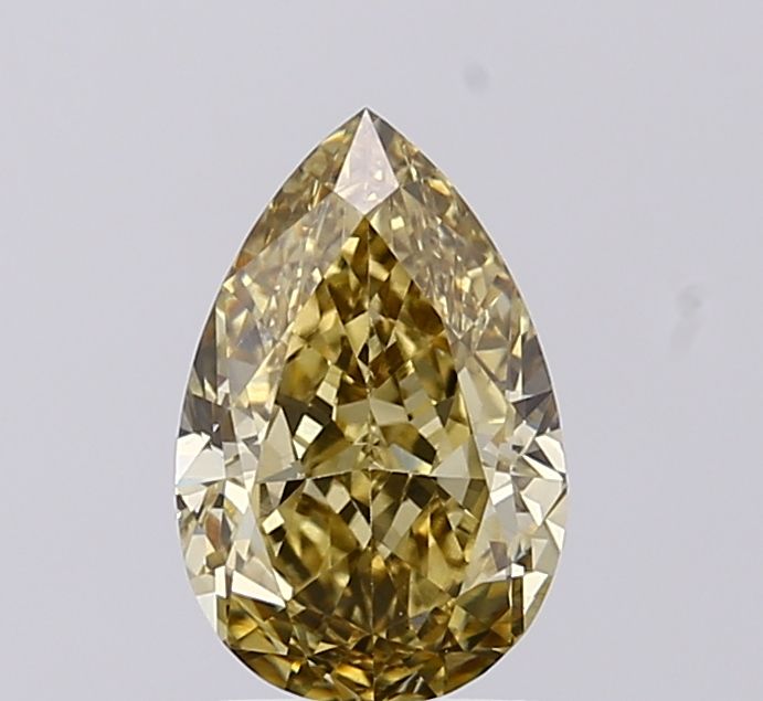 1.57 CT Fancy Yellow PEAR