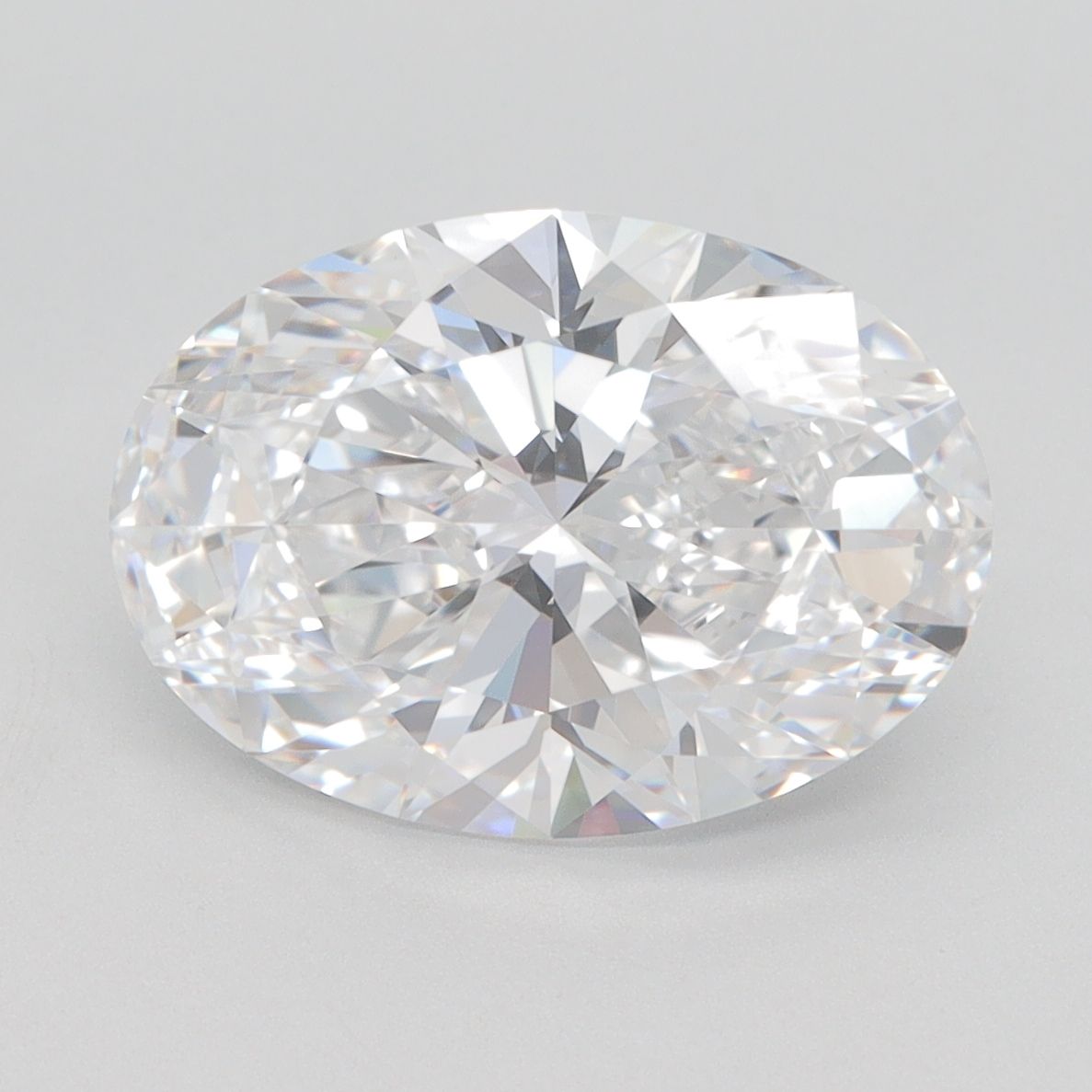 4.09 ct. oval Lab Grown Diamond front image