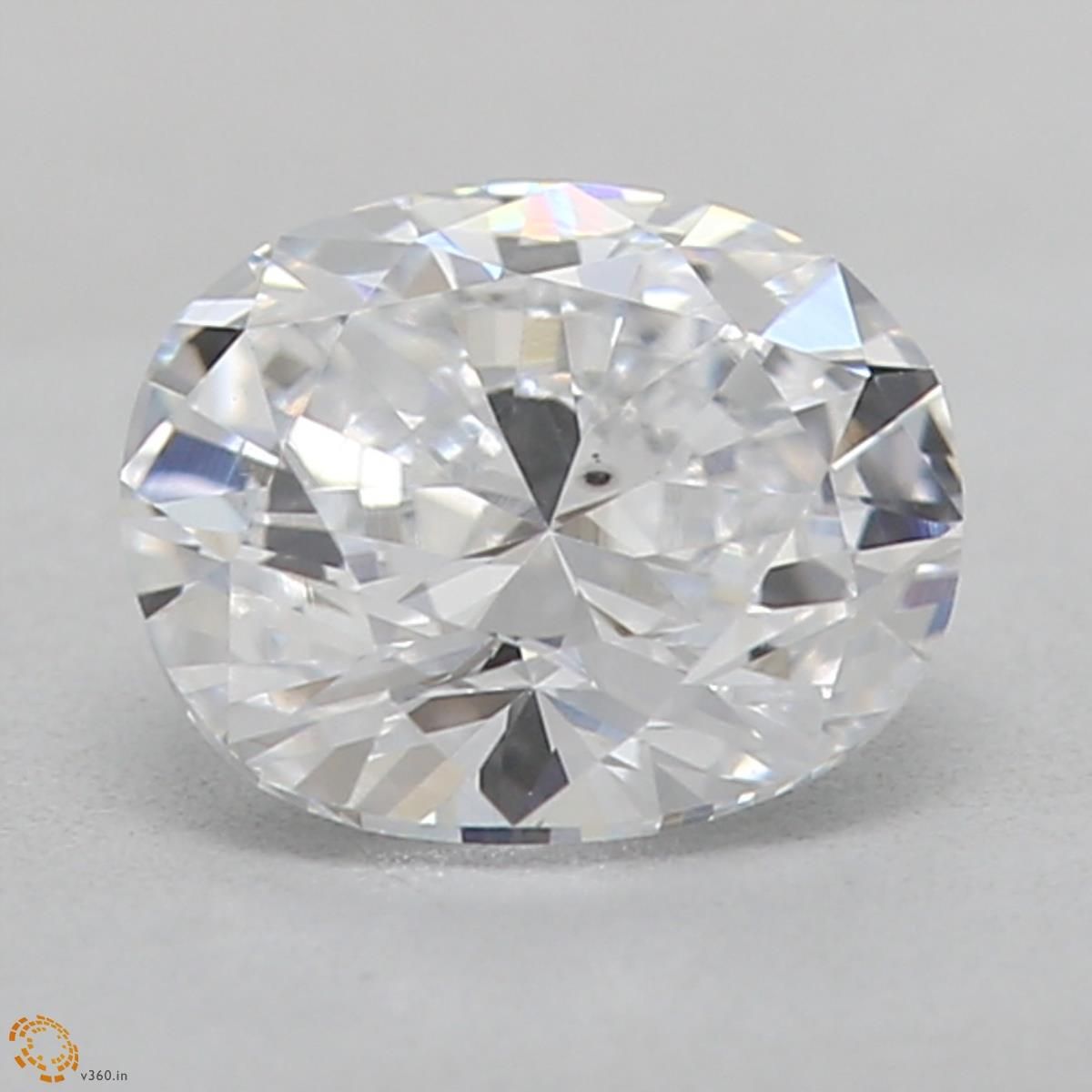 0.36 ct lab-grown Oval Diamond