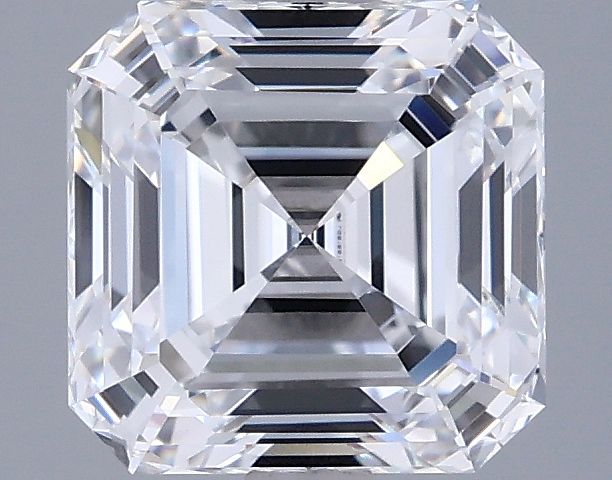 2.05 ct lab-grown Asscher Diamond