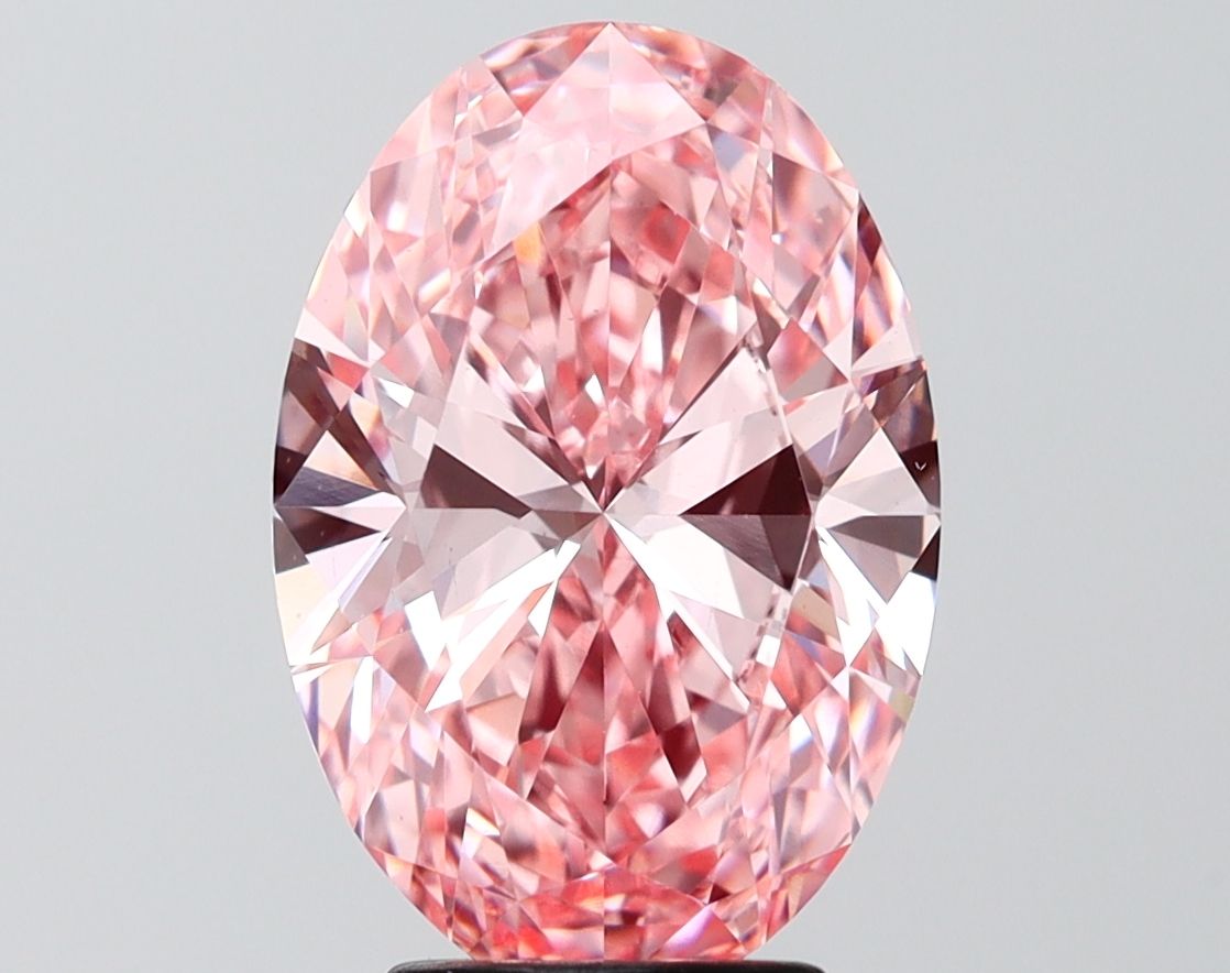 4.00 ct. oval Lab Grown Diamond front image