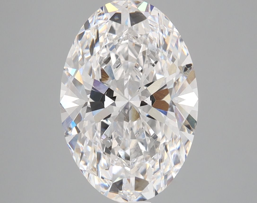 3.07 ct. oval Lab Grown Diamond front image