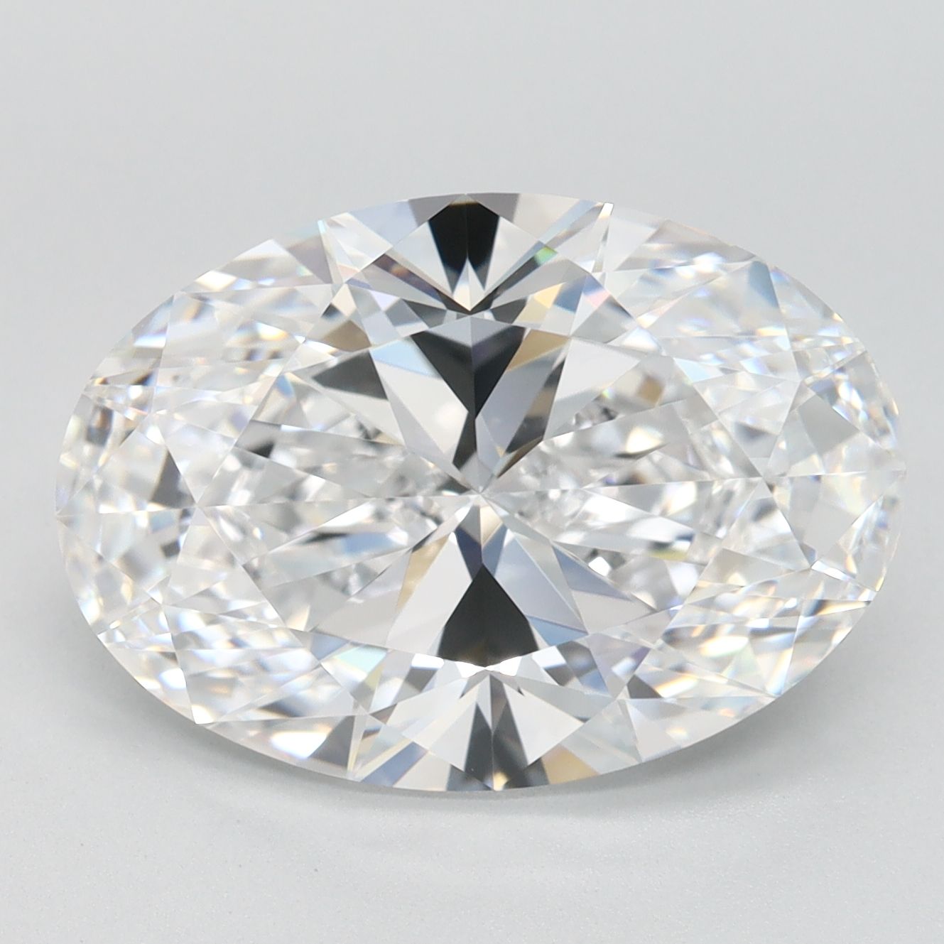 5.26 ct. oval Lab Grown Diamond front image