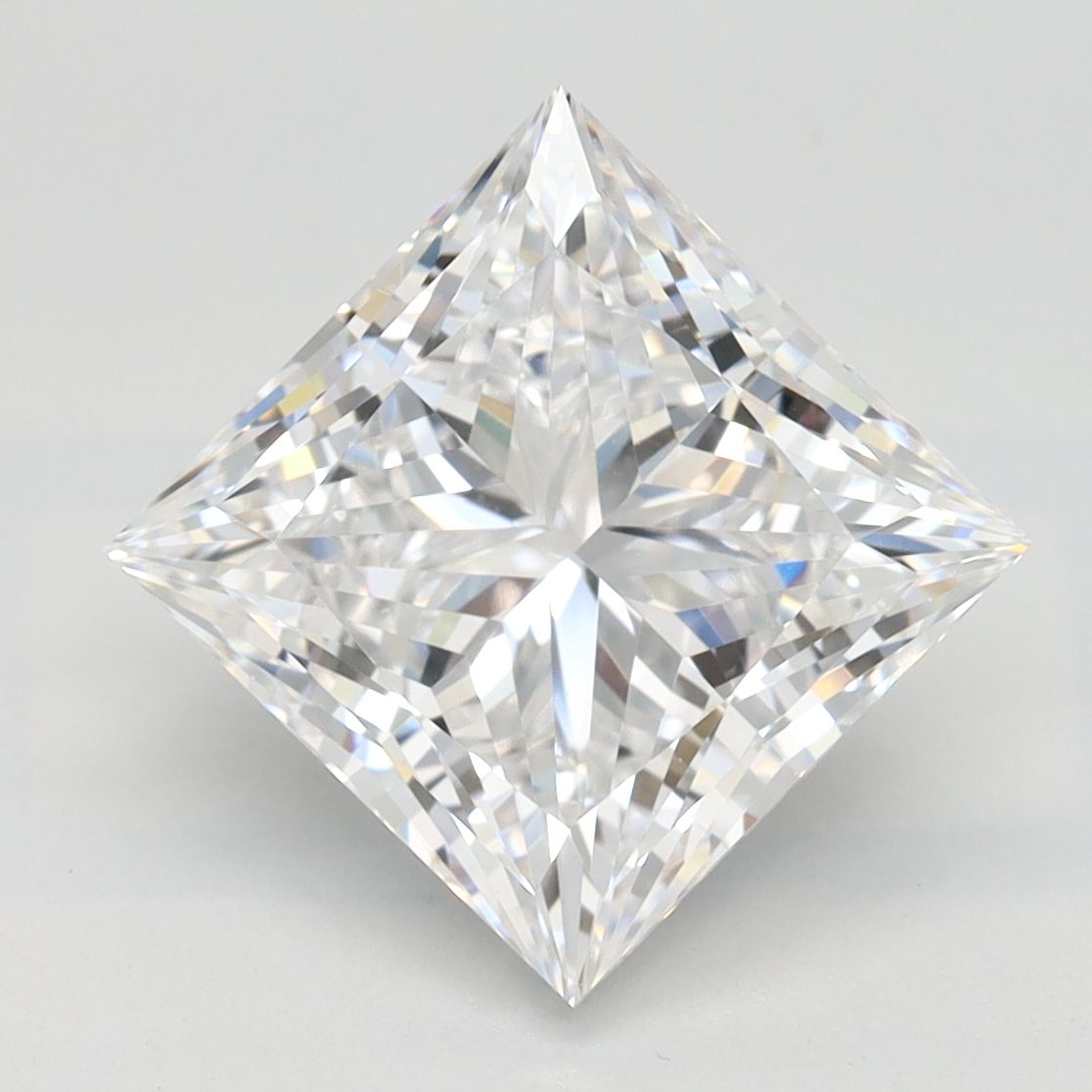 3.16 ct. princess Lab Grown Diamond front image