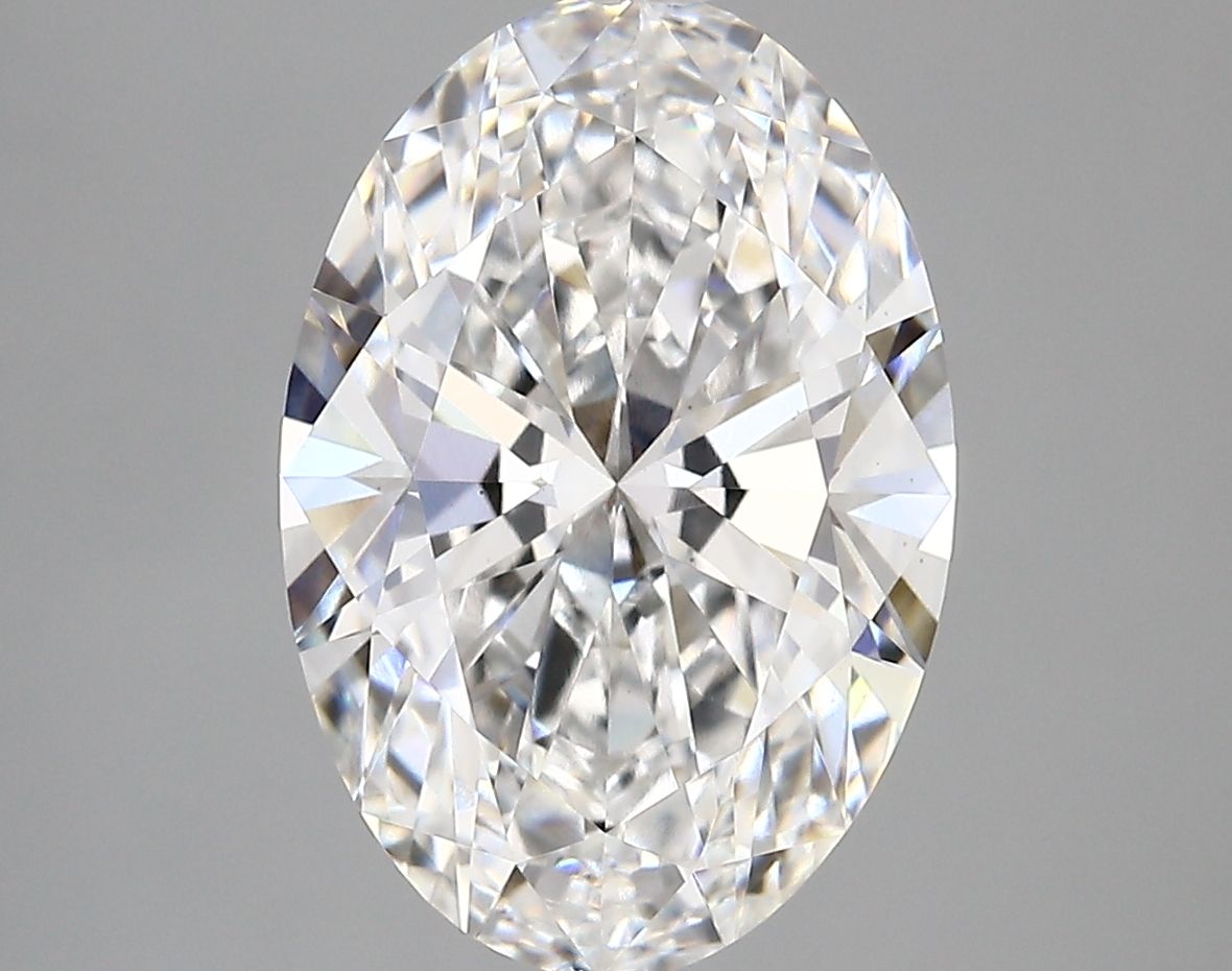 4.38 ct. oval Lab Grown Diamond front image