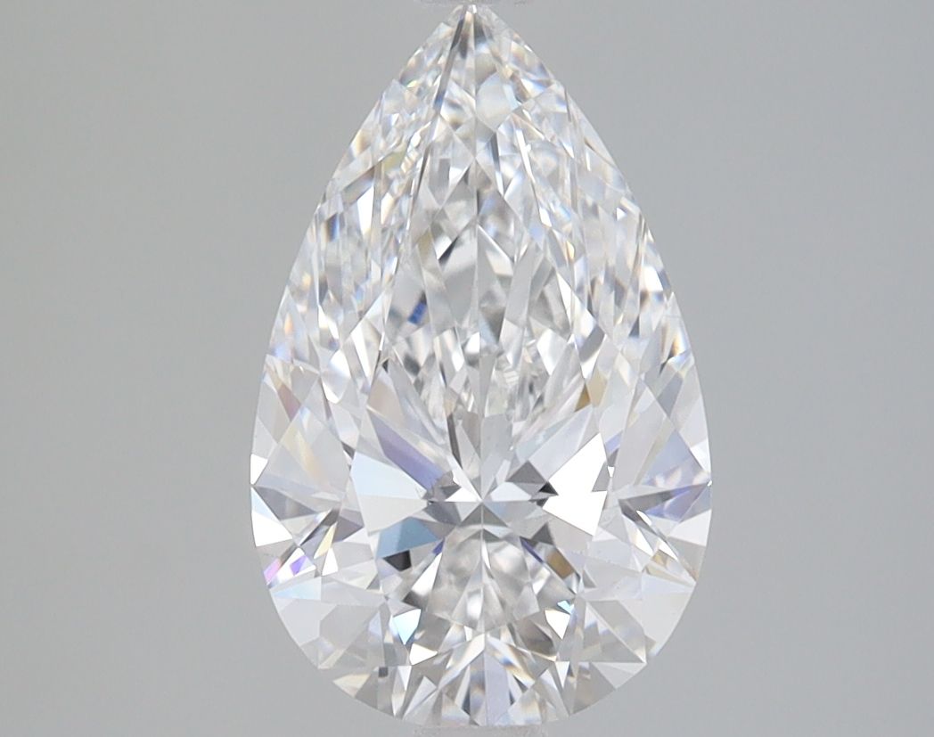 2.10 ct. pear Lab Grown Diamond front image