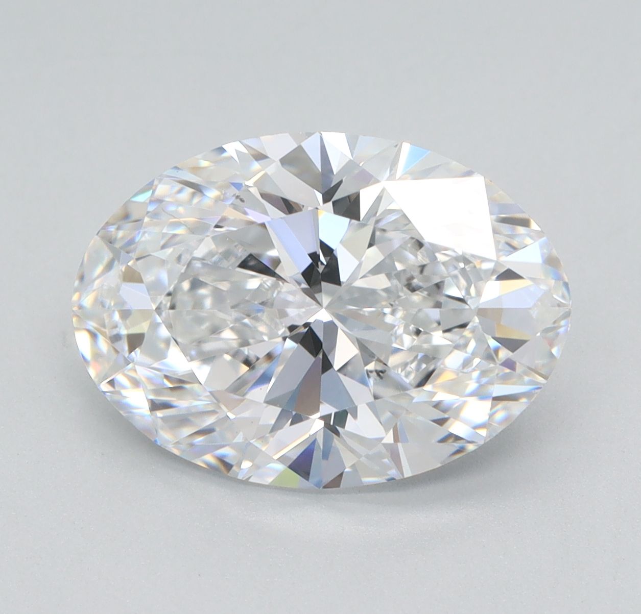 3.07 ct. oval Lab Grown Diamond front image