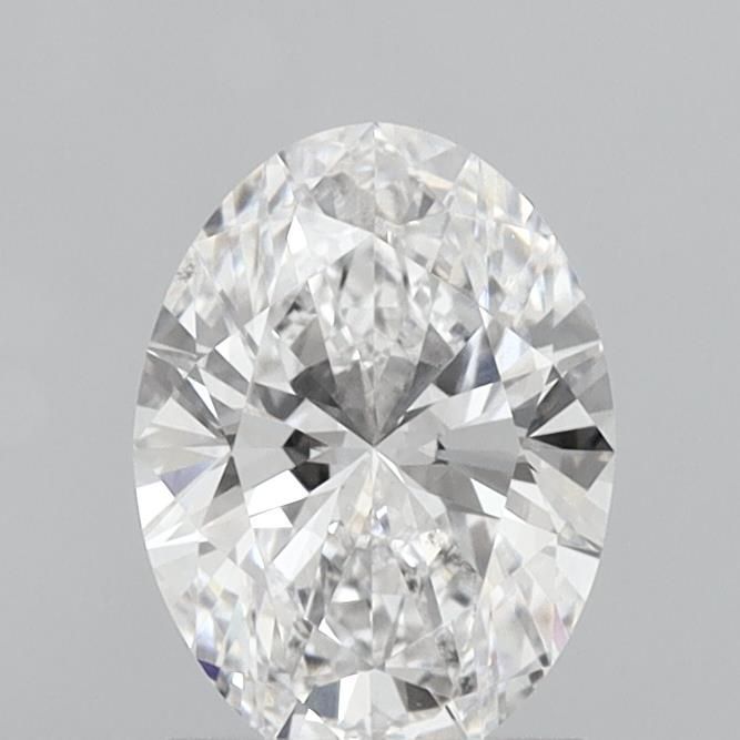 1.61 ct. oval Lab Grown Diamond front image
