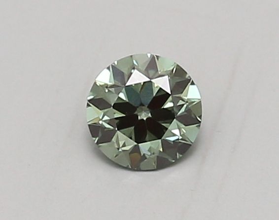 0.37 CT Fancy Vivid Green OLD EUROPEAN CUT