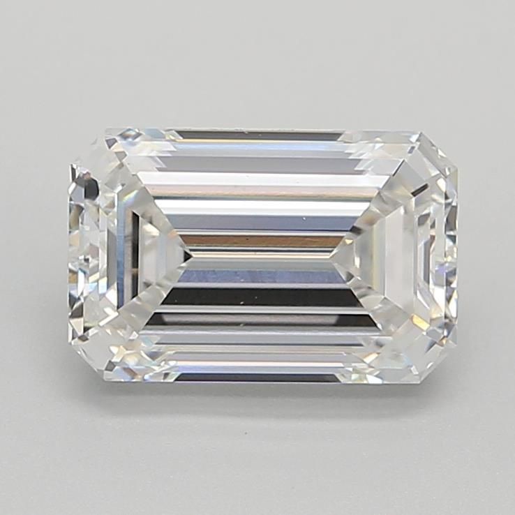 2.86 ct. emerald Lab Grown Diamond front image