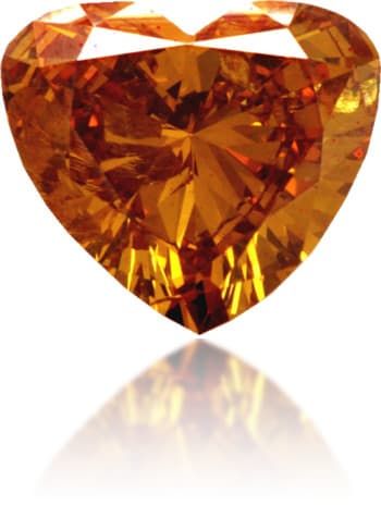 Diament 1.46 ct Fancy Deep Yellowish Orange/I2