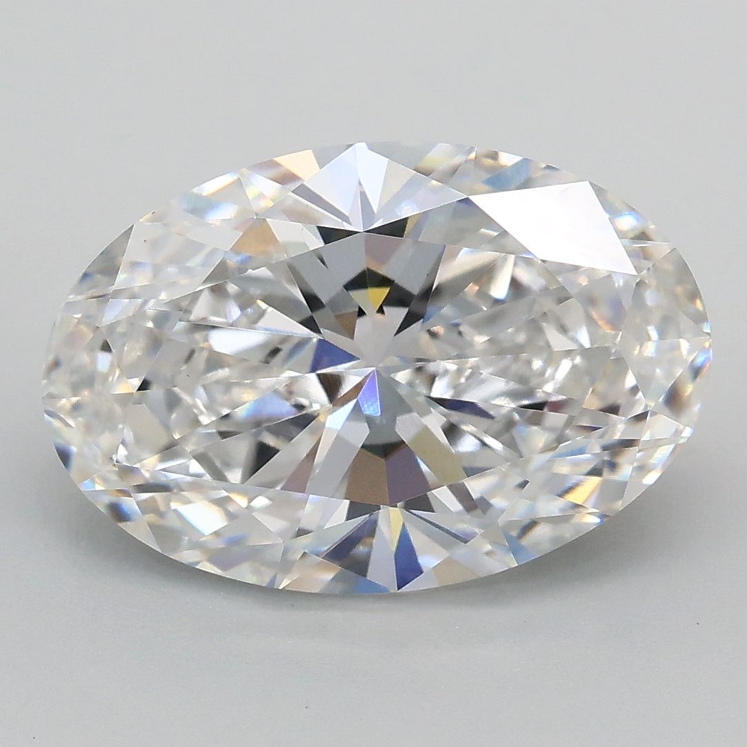 3.57 ct. oval Lab Grown Diamond front image