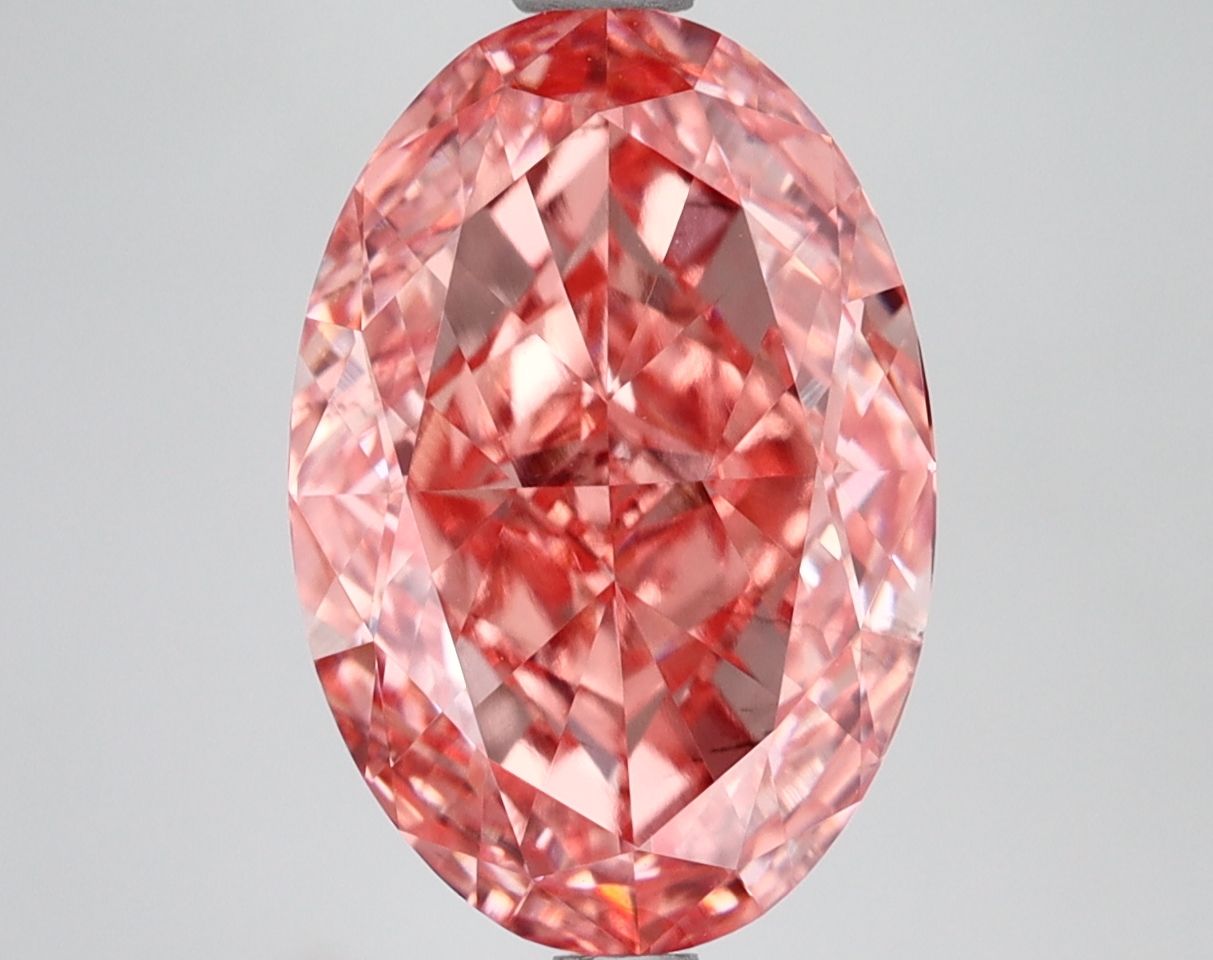 4.83 ct. oval Lab Grown Diamond front image