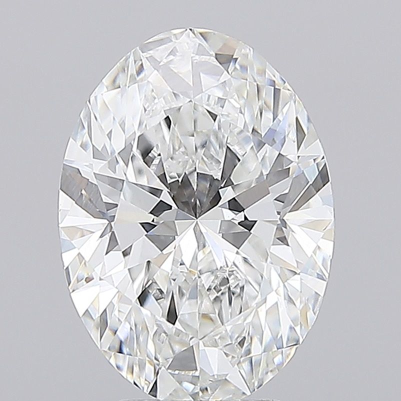 5.03 ct. oval Lab Grown Diamond front image