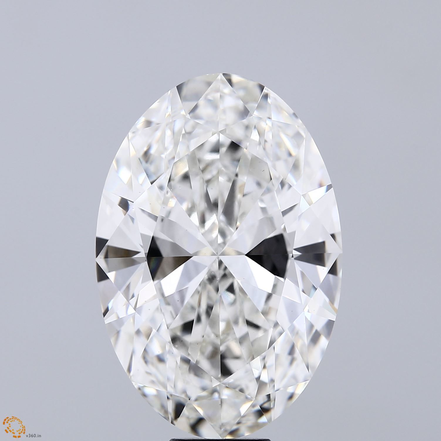 15.01 ct. oval Lab Grown Diamond front image