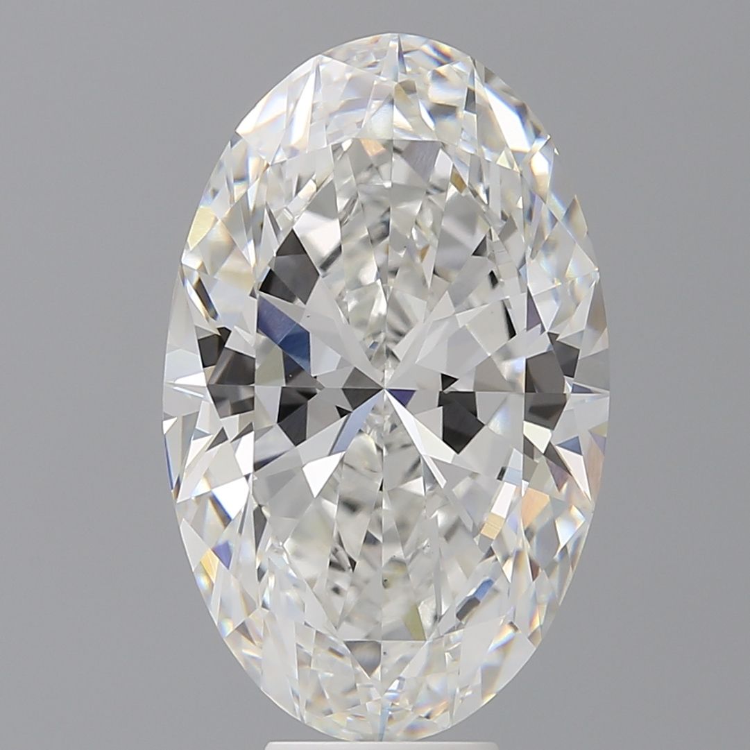 9.08 ct. oval Lab Grown Diamond front image