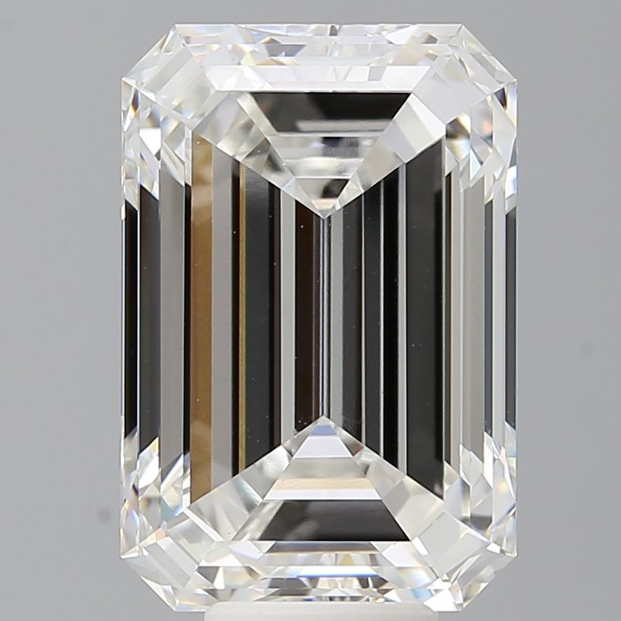 9.60 ct. emerald Lab Grown Diamond front image
