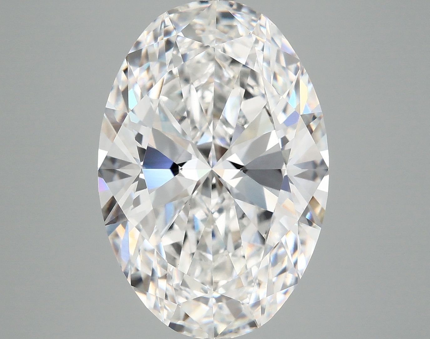 7.07 ct. oval Lab Grown Diamond front image