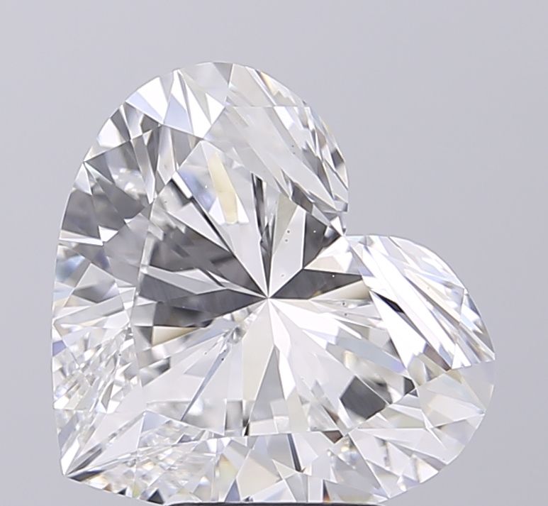4.57 ct. heart Lab Grown Diamond front image