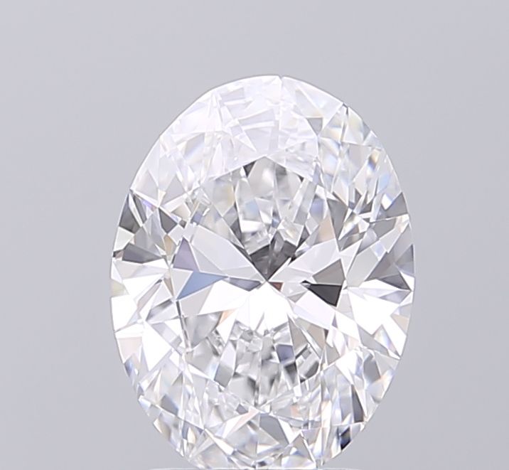 2.01 ct. oval Lab Grown Diamond front image