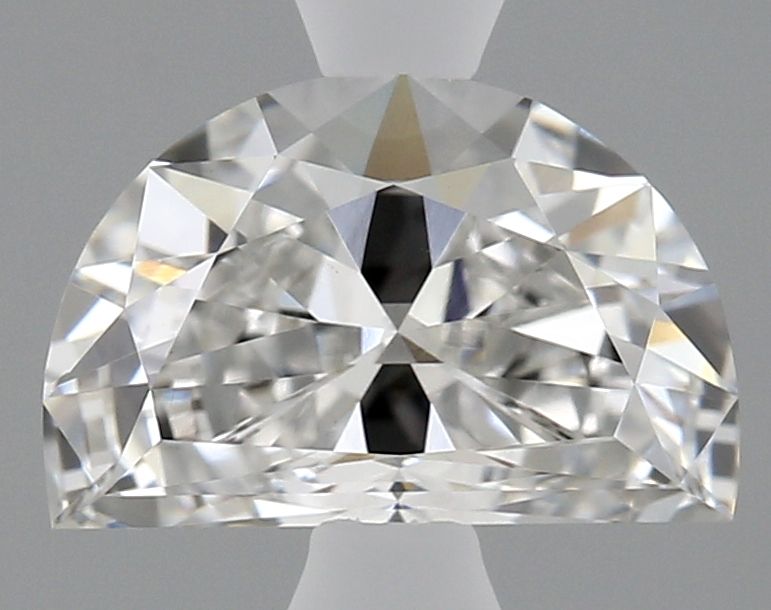 1.05 ct lab-grown Half moon Diamond