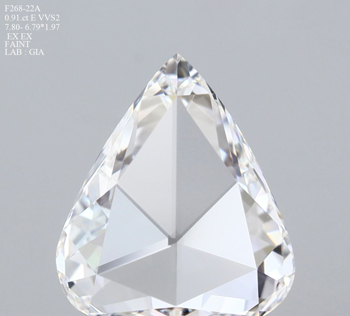 0.91 ct Rose Diamond