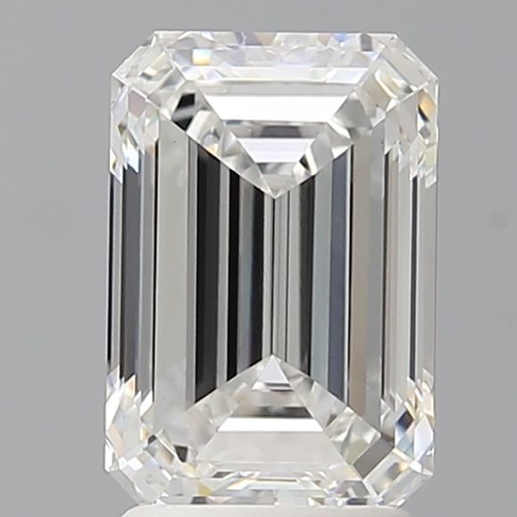 2.60 ct. emerald Lab Grown Diamond front image