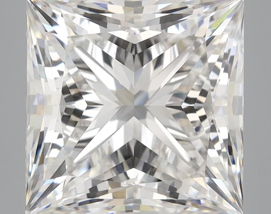 6.15 ct. princess Lab Grown Diamond front image