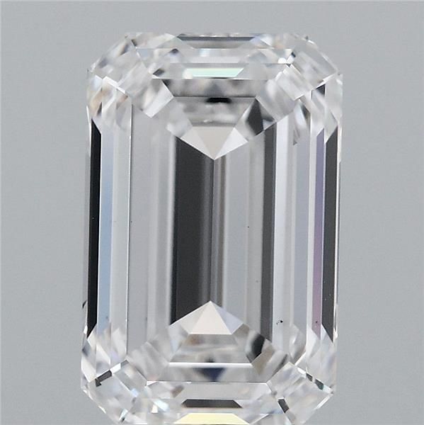 4.06 ct. emerald Lab Grown Diamond front image