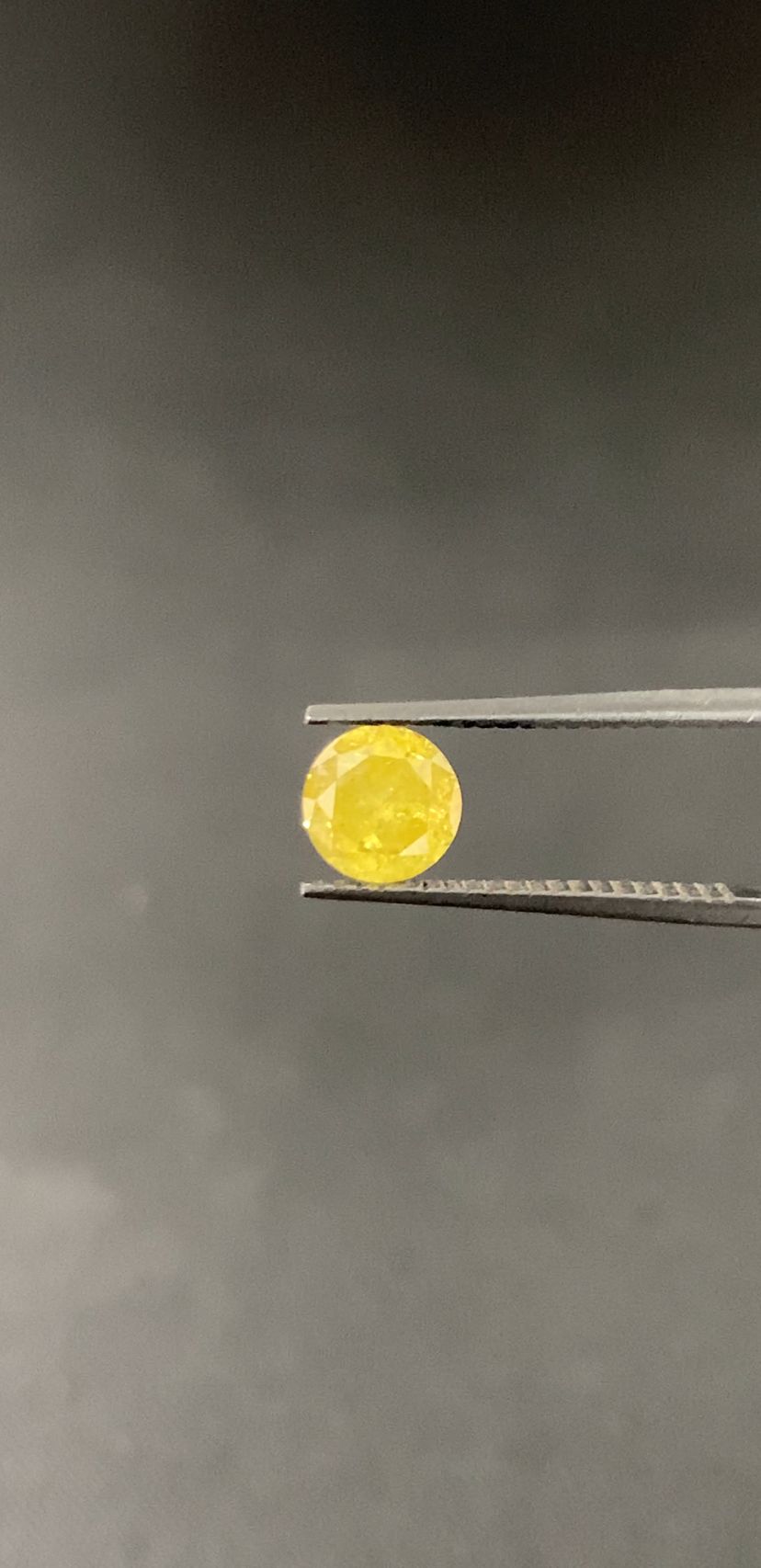 Diament 0.91 ct Fancy Yellow/I1