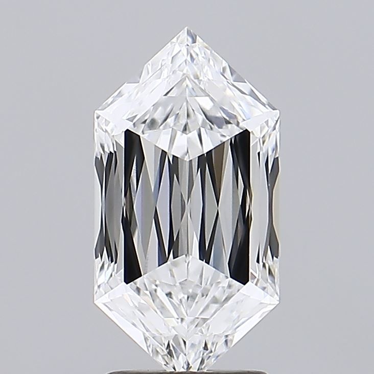 2.52 ct lab-grown Hexagonal Diamond