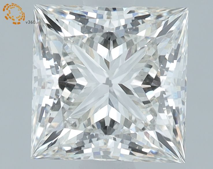 1.71 ct. princess Lab Grown Diamond front image