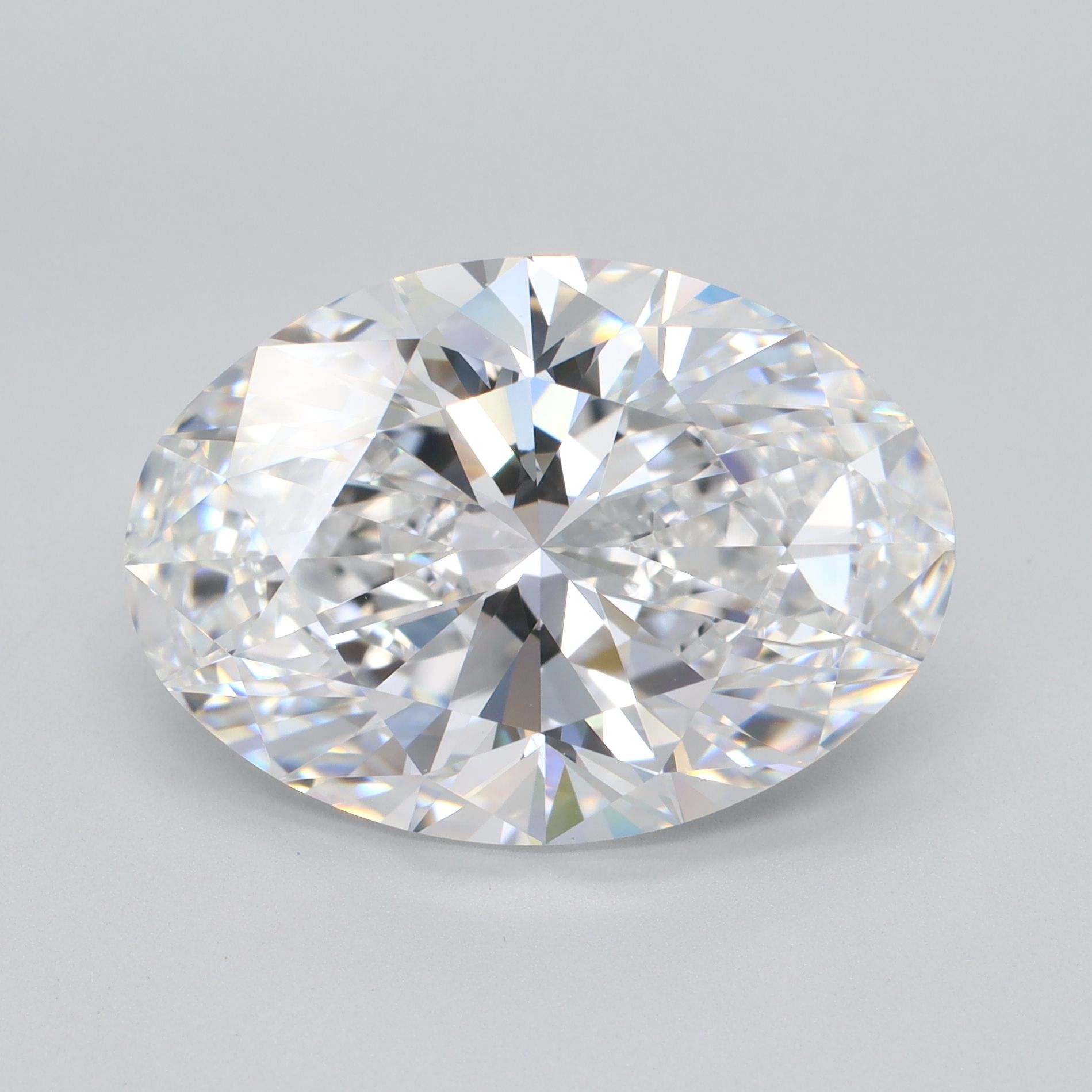 8.00 ct. oval Lab Grown Diamond front image