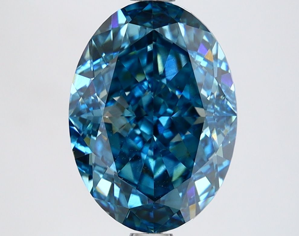 3.34 ct. oval Lab Grown Diamond front image