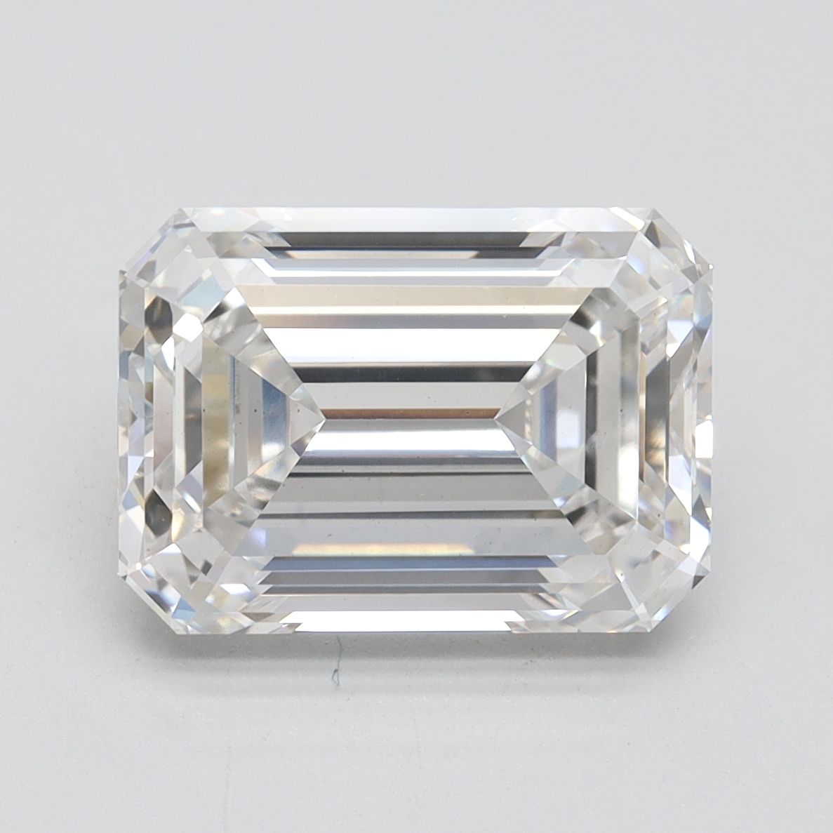 5.14 ct. emerald Lab Grown Diamond front image