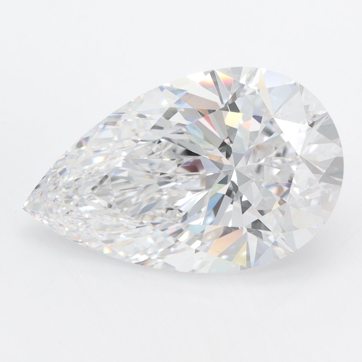 5.36 ct. pear Lab Grown Diamond front image