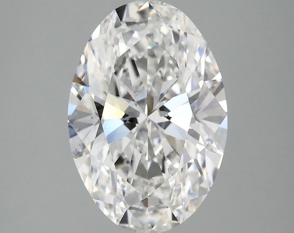 2.92 ct. oval Lab Grown Diamond front image