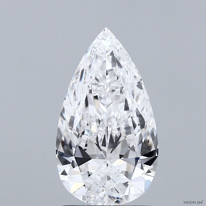 1.86 ct. pear Lab Grown Diamond front image