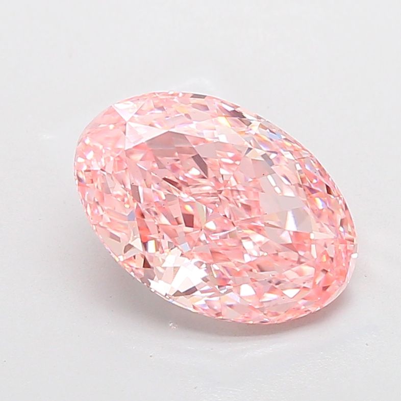 4.60 ct. oval Lab Grown Diamond front image