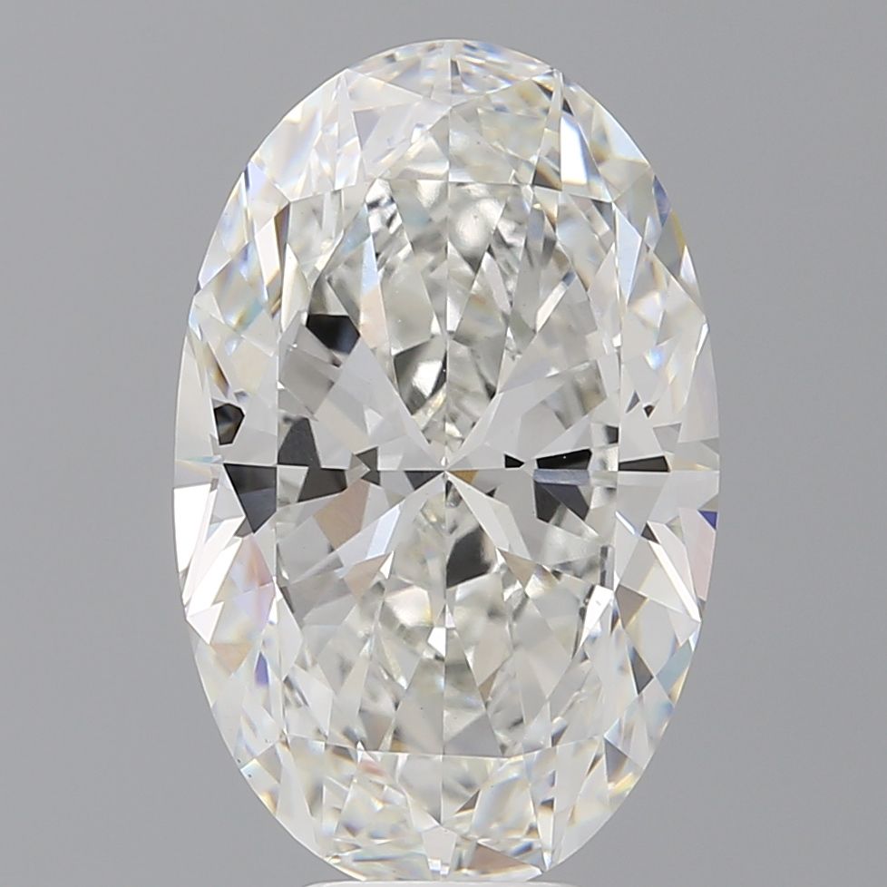 7.59 ct. oval Lab Grown Diamond front image