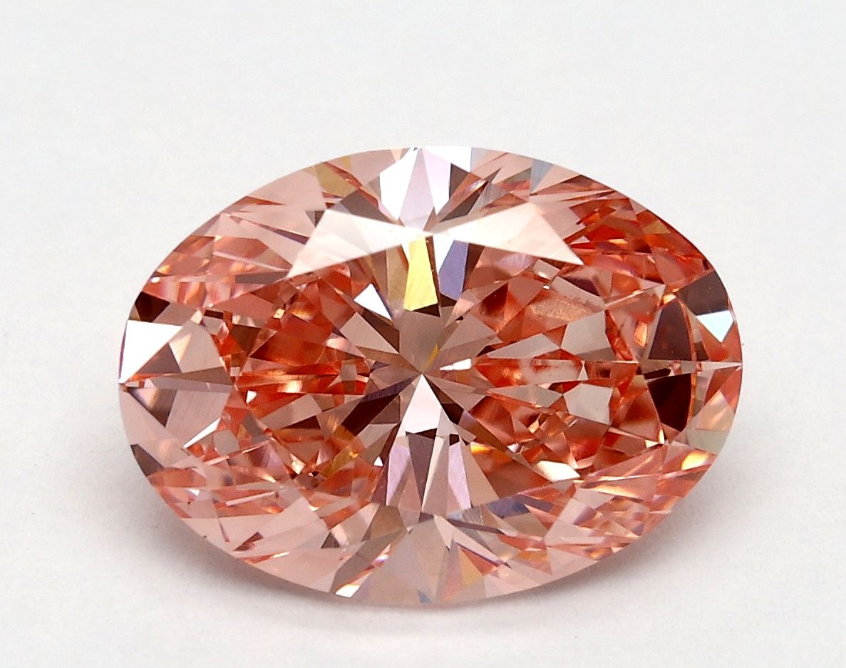 2.56 ct. oval Lab Grown Diamond front image