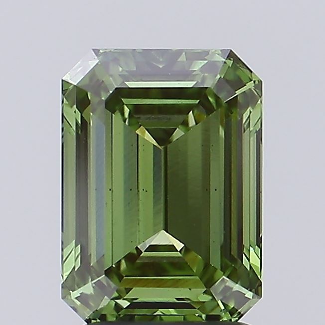 2.33 ct. emerald Lab Grown Diamond front image