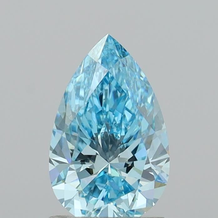 1.44 CT Fancy Vivid Blue PEAR