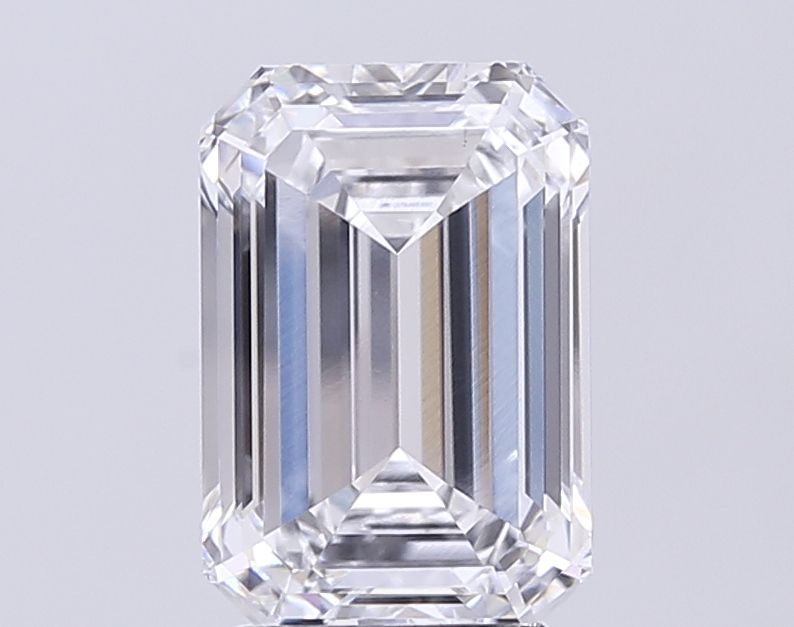 3.72 ct. emerald Lab Grown Diamond front image