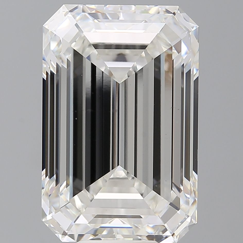 12.59 ct. emerald Lab Grown Diamond front image