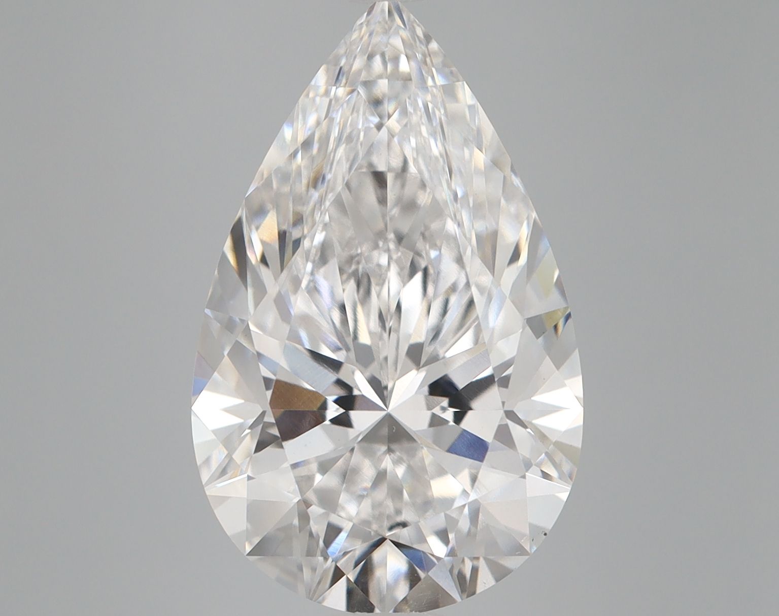 7.05 ct. pear Lab Grown Diamond front image