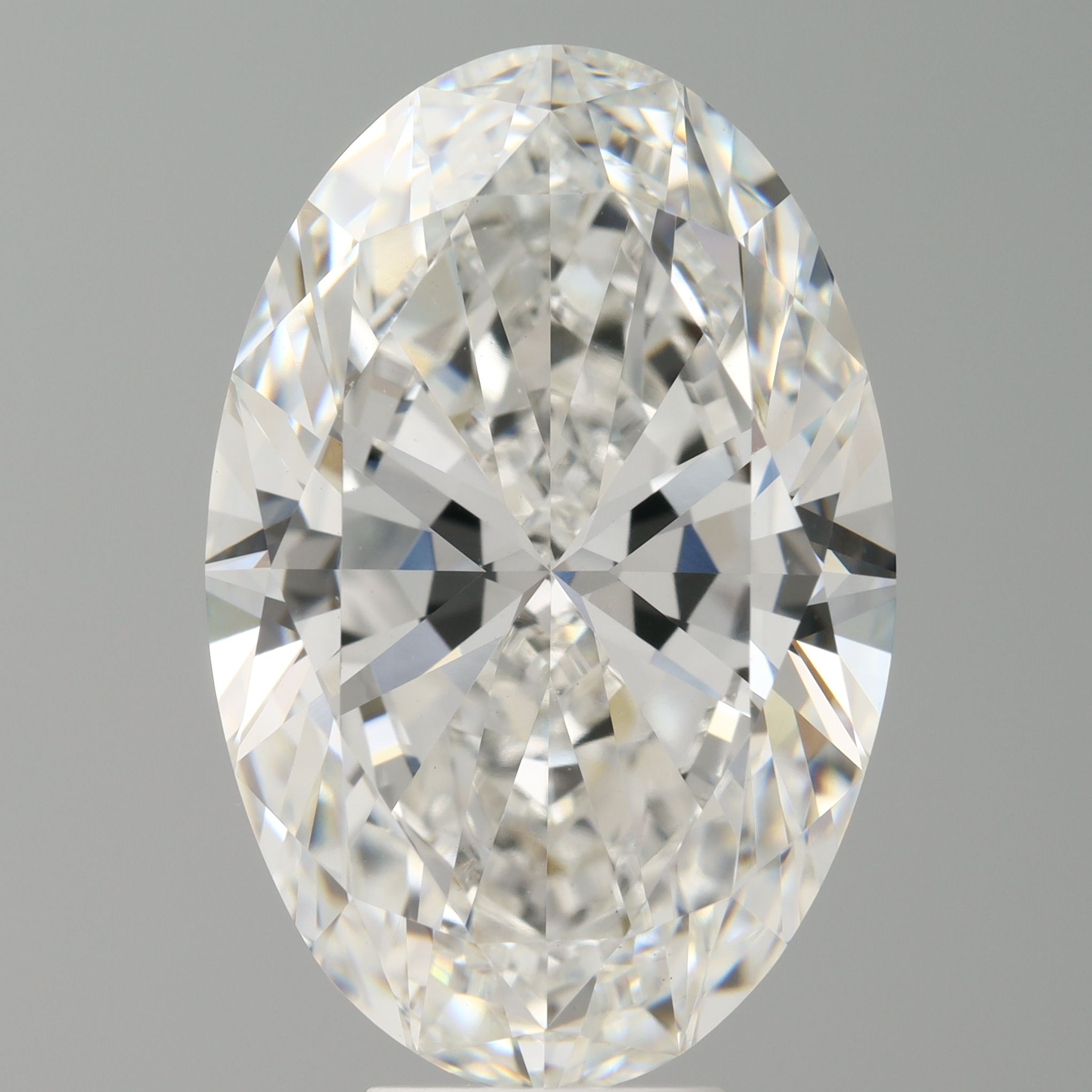 9.08 ct. oval Lab Grown Diamond front image